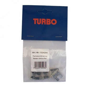 Flatstiftsäkring 25A i 5-pack