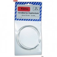 Silverpläterad koppartråd 2,0 mm