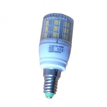 LED-lampa 12V/24V E14 4,4W 330lm varmvit (2700K)