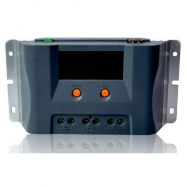 Solcellsregulator Max30-EU 12V/24V med USB