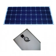 Solpanel, 100 watt, 12V, monokristallin