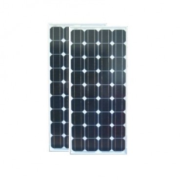 Solpanel, 100W i 2-pack, 12V, monokristallin